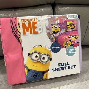BRAND NEW Full Size Minion Sheets Set